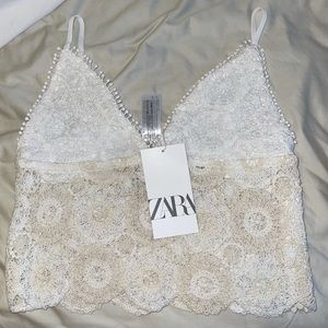 Zara Crochet Top